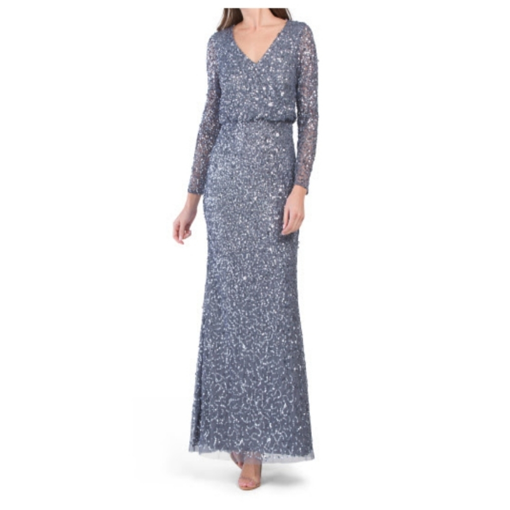 NWT Beaded/Embellished Gown
